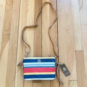 Giani Bernini Striped Crossbody Bag